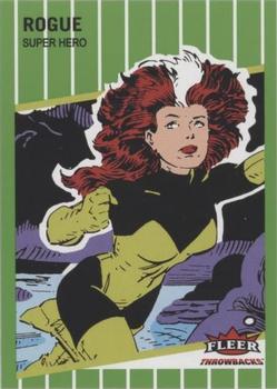 2023 Fleer Throwbacks '89 Marvel Edition - Green #17 Rogue Front
