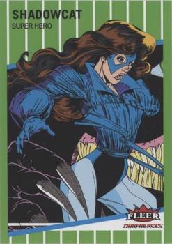 2023 Fleer Throwbacks '89 Marvel Edition - Green #19 Shadowcat Front