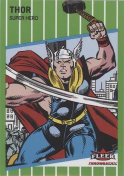 2023 Fleer Throwbacks '89 Marvel Edition - Green #21 Thor Front
