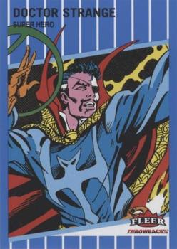 2023 Fleer Throwbacks '89 Marvel Edition - Blue #16 Doctor Strange Front