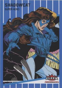 2023 Fleer Throwbacks '89 Marvel Edition - Blue #19 Shadowcat Front