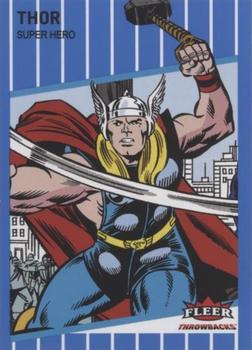 2023 Fleer Throwbacks '89 Marvel Edition - Blue #21 Thor Front