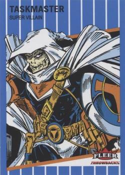 2023 Fleer Throwbacks '89 Marvel Edition - Blue #24 Taskmaster Front