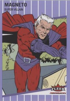 2023 Fleer Throwbacks '89 Marvel Edition - Purple #7 Magneto Front