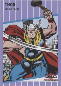 2023 Fleer Throwbacks '89 Marvel Edition - Purple #21 Thor Front