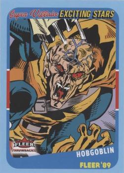 2023 Fleer Throwbacks '89 Marvel Edition - Exciting Stars #ES-8 Hobgoblin Front