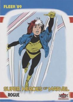 2023 Fleer Throwbacks '89 Marvel Edition - Super Heroes of Marvel #HM-10 Rogue Front