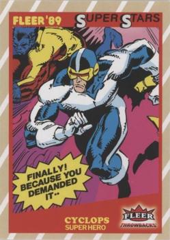 2023 Fleer Throwbacks '89 Marvel Edition - Super Stars #SS-8 Cyclops Front