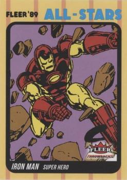 2023 Fleer Throwbacks '89 Marvel Edition - All-Star Achievements #ACH-2 Iron Man Front
