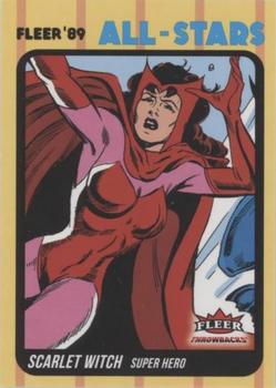 2023 Fleer Throwbacks '89 Marvel Edition - All-Star Achievements #ACH-3 Scarlet Witch Front