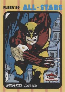 2023 Fleer Throwbacks '89 Marvel Edition - All-Star Achievements #ACH-4 Wolverine Front