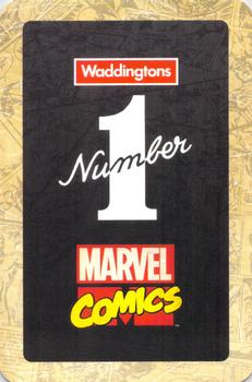 2023 Waddingtons Marvel Comics Playing Cards #J♠ Baron Zemo Back