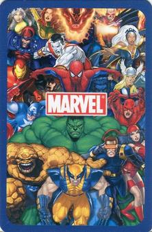 2008 Panini Marvel Jeu de Cartes (France) #A♣ Wolverine Back