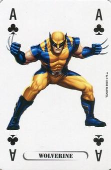 2008 Panini Marvel Jeu de Cartes (France) #A♣ Wolverine Front