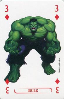 2008 Panini Marvel Jeu de Cartes (France) #3♦ Hulk Front