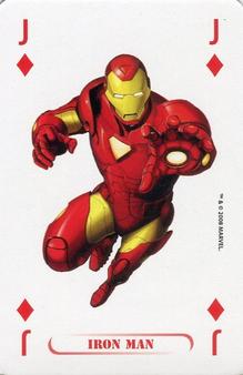 2008 Panini Marvel Jeu de Cartes (France) #J♦ Iron Man Front