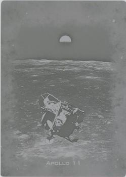 2023 Upper Deck Cosmic - Base - Printing Plates Yellow Achievement #26 Apollo 11 Front