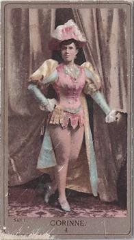 1890 Kinney Brothers Actresses Set 1 (N210) #4 Corinne Front