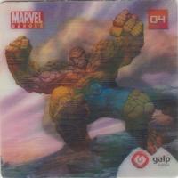 2005 Galp Marvel Heroes Axtion Flix (Portugal) #04 O Coisa Front