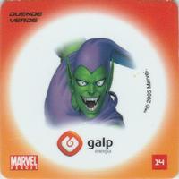2005 Galp Marvel Heroes Axtion Flix (Portugal) #14 Duende Verde Back