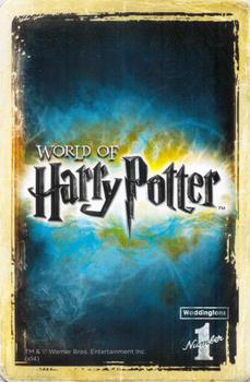 2014 Waddingtons World of Harry Potter Playing Cards #5♣ Pomona Sprout Back
