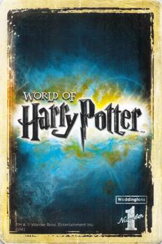 2014 Waddingtons World of Harry Potter Playing Cards #8♣ Horace Slughorn Back