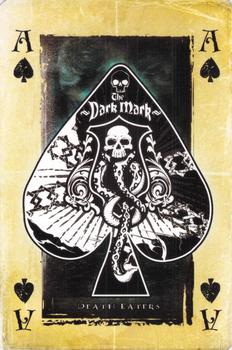 2014 Waddingtons World of Harry Potter Playing Cards #A♠ Death Eaters Front