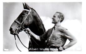 1933-43 Ross Verlag Mäppchenbilder - Albert Matterstock #NNO Albert Matterstock Front