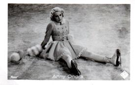 1933-43 Ross Verlag Mäppchenbilder - Anny Ondra #NNO Anny Ondra Front