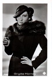 1933-43 Ross Verlag Mäppchenbilder - Brigitte Horney #NNO Brigitte Horney Front