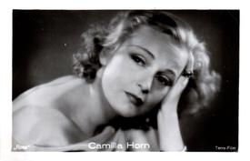 1933-43 Ross Verlag Mäppchenbilder - Camilla Horn #NNO Camilla Horn Front