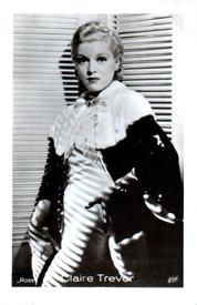 1933-43 Ross Verlag Mäppchenbilder - Claire Trevor #NNO Claire Trevor Front