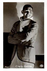 1933-43 Ross Verlag Mäppchenbilder - Clark Gable #NNO Clark Gable Front