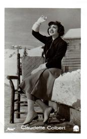 1933-43 Ross Verlag Mäppchenbilder - Claudette Colbert #NNO Claudette Colbert Front