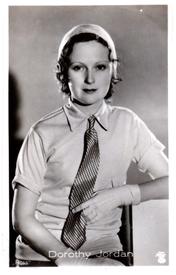 1933-43 Ross Verlag Mäppchenbilder - Dorothy Jordan #NNO Dorothy Jordan Front