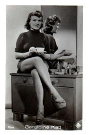 1933-43 Ross Verlag Mäppchenbilder - Geraldine Katt #NNO Geraldine Katt Front