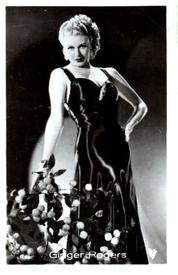 1933-43 Ross Verlag Mäppchenbilder - Ginger Rogers #NNO Ginger Rogers Front