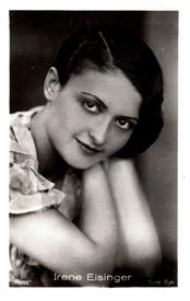 1933-43 Ross Verlag Mäppchenbilder - Irene Eisinger #NNO Irene Eisinger Front