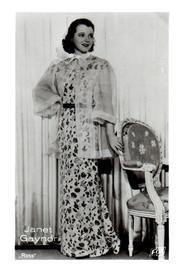 1933-43 Ross Verlag Mäppchenbilder - Janet Gaynor #NNO Janet Gaynor Front