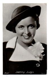 1933-43 Ross Verlag Mäppchenbilder - Jenny Jugo #NNO Jenny Jugo Front