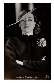 1933-43 Ross Verlag Mäppchenbilder - Joan Crawford #NNO Joan Crawford Front