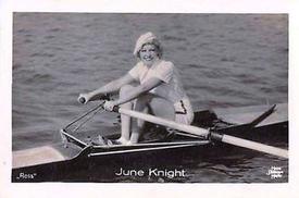 1933-43 Ross Verlag Mäppchenbilder - June Knight #NNO June Knight Front