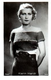 1933-43 Ross Verlag Mäppchenbilder - Karin Hardt #NNO Karin Hardt Front