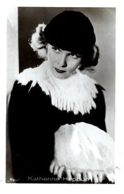 1933-43 Ross Verlag Mäppchenbilder - Katharine Hepburn #NNO Katharine Hepburn Front