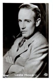 1933-43 Ross Verlag Mäppchenbilder - Leslie Howard #NNO Leslie Howard Front