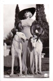 1933-43 Ross Verlag Mäppchenbilder - Mae West #NNO Mae West Front