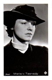 1933-43 Ross Verlag Mäppchenbilder - Maria von Tasnady #NNO Maria von Tasnady Front