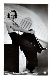 1933-43 Ross Verlag Mäppchenbilder - Maria von Tasnady #NNO Maria von Tasnady Front