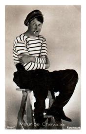 1933-43 Ross Verlag Mäppchenbilder - Maurice Chevalier #NNO Maurice Chevalier Front