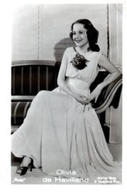 1933-43 Ross Verlag Mäppchenbilder - Olivia de Havilland #NNO Olivia de Havilland Front